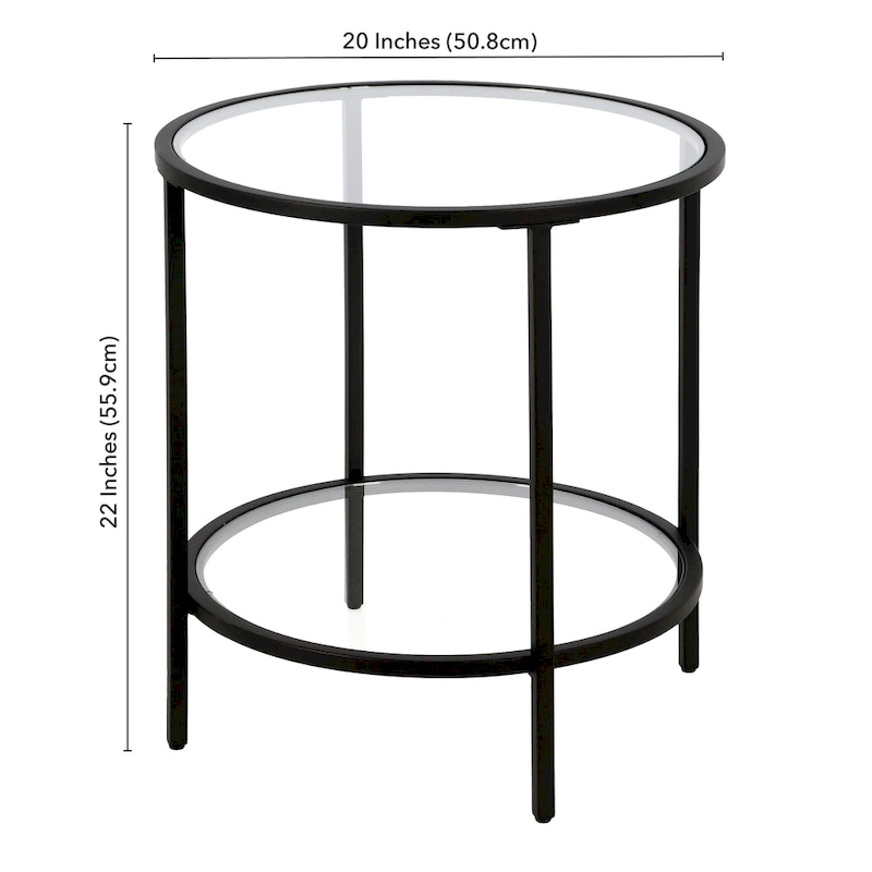 Sivil Round Side Table