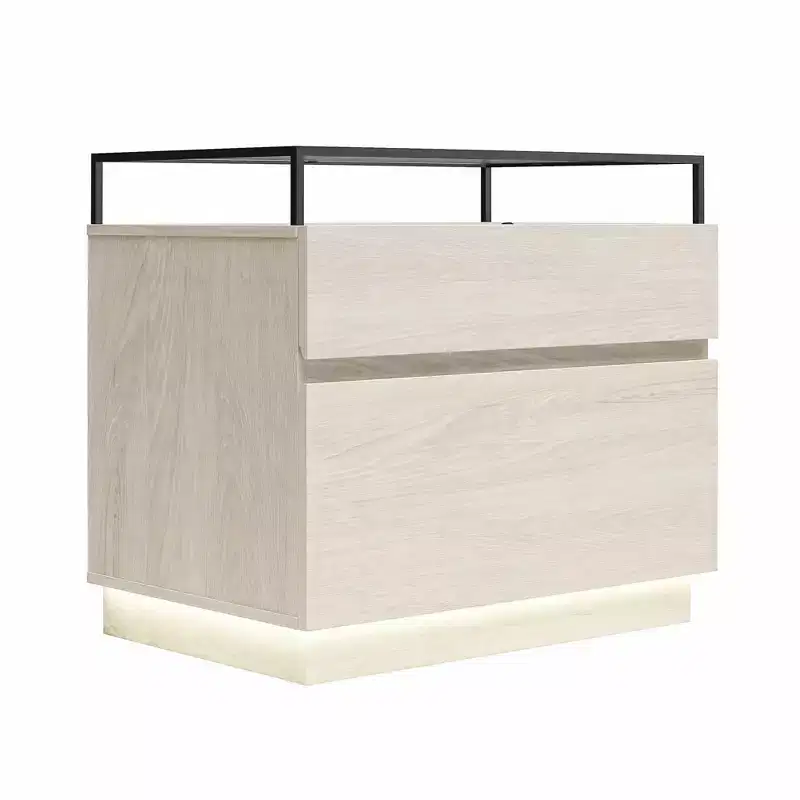 RealRooms Devon Nightstand with Drawers