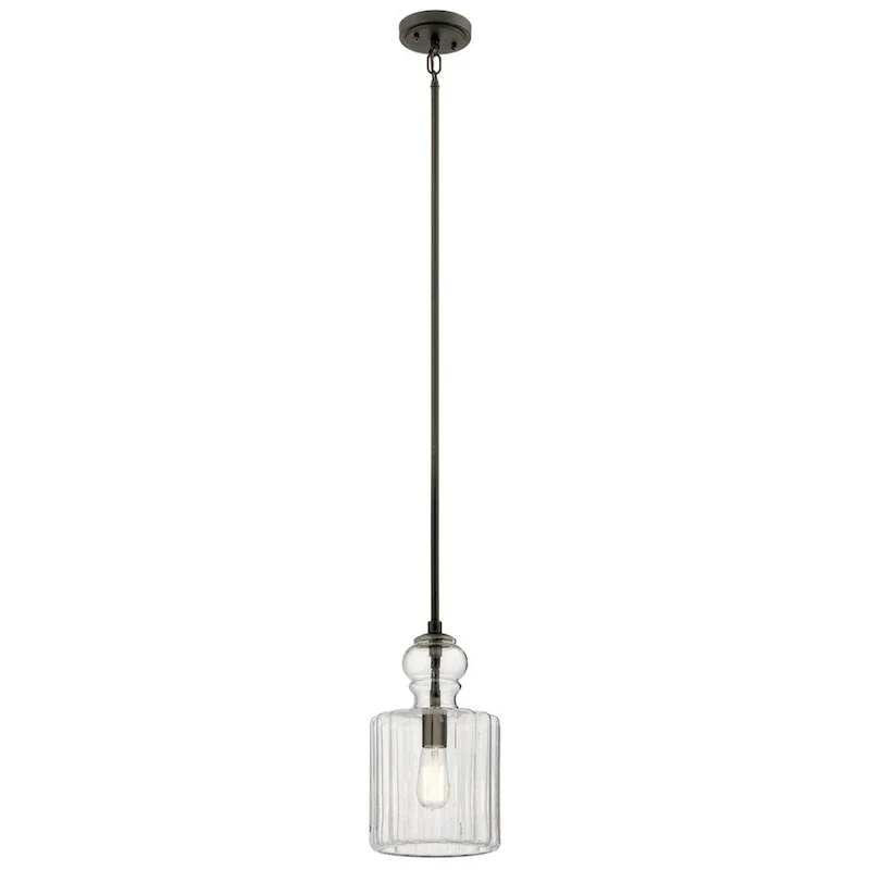 Kichler Lighting Riviera Collection 1-light Olde Bronze Pendant