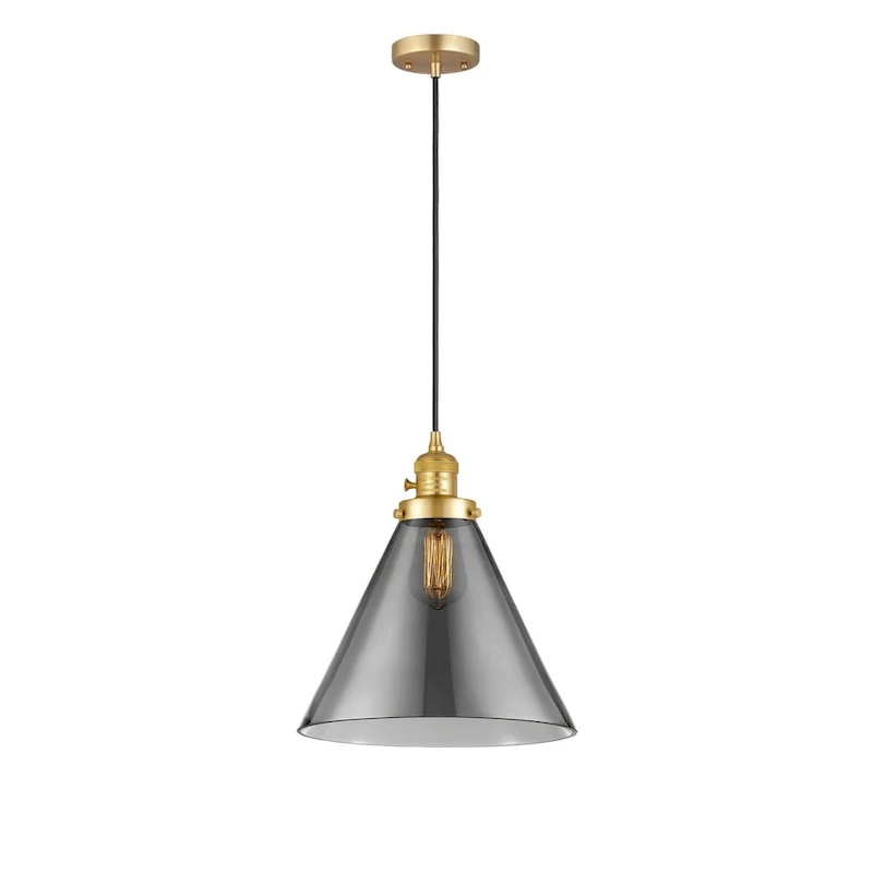 Innovations Lighting 201CSW-14-12 Cone Pendant Cone 12  Wide pendant