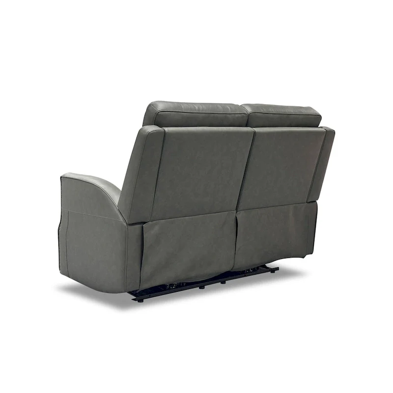Maxwellton Cedar Power Reclining Loveseat with Power Headrests and Lumbar by Flexsteel - 56 x 42 x 39