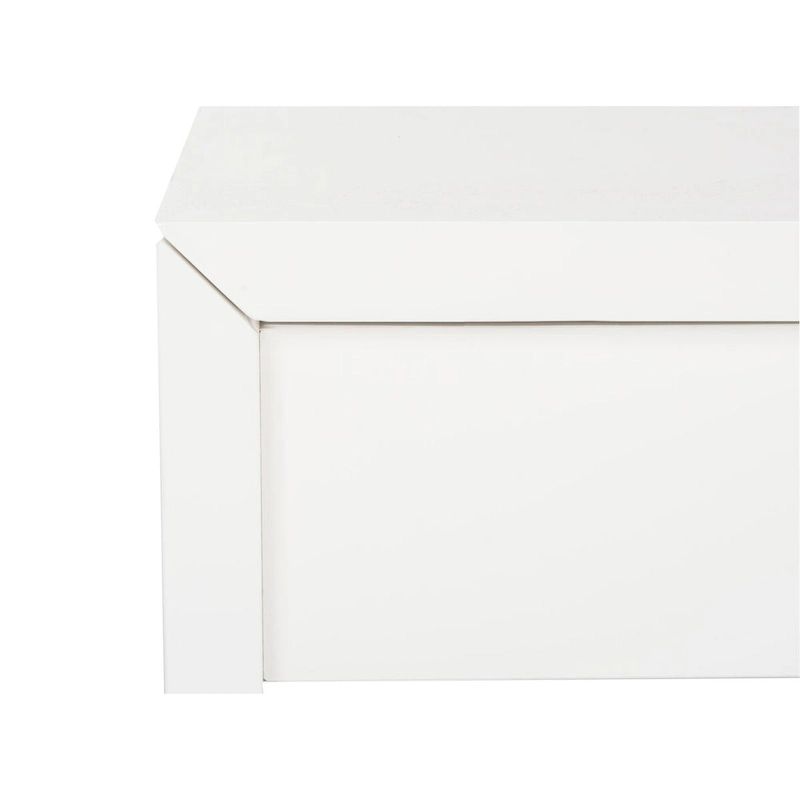 SAFAVIEH Bobbye White Lift-Top Coffee Table - 47.2 x 23.6 x 13.4 - 47Wx24Dx13H