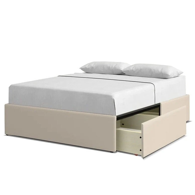Mammoth Upholstered Platform 2 Drawer Storage Bed