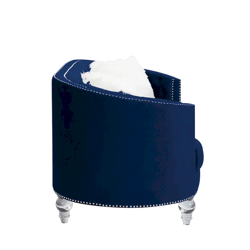 Living Room Velvet Sofa