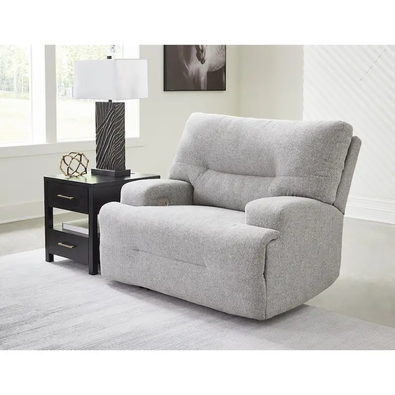 Signature Design by Ashley Acklen Place Wide Seat Power Recliner