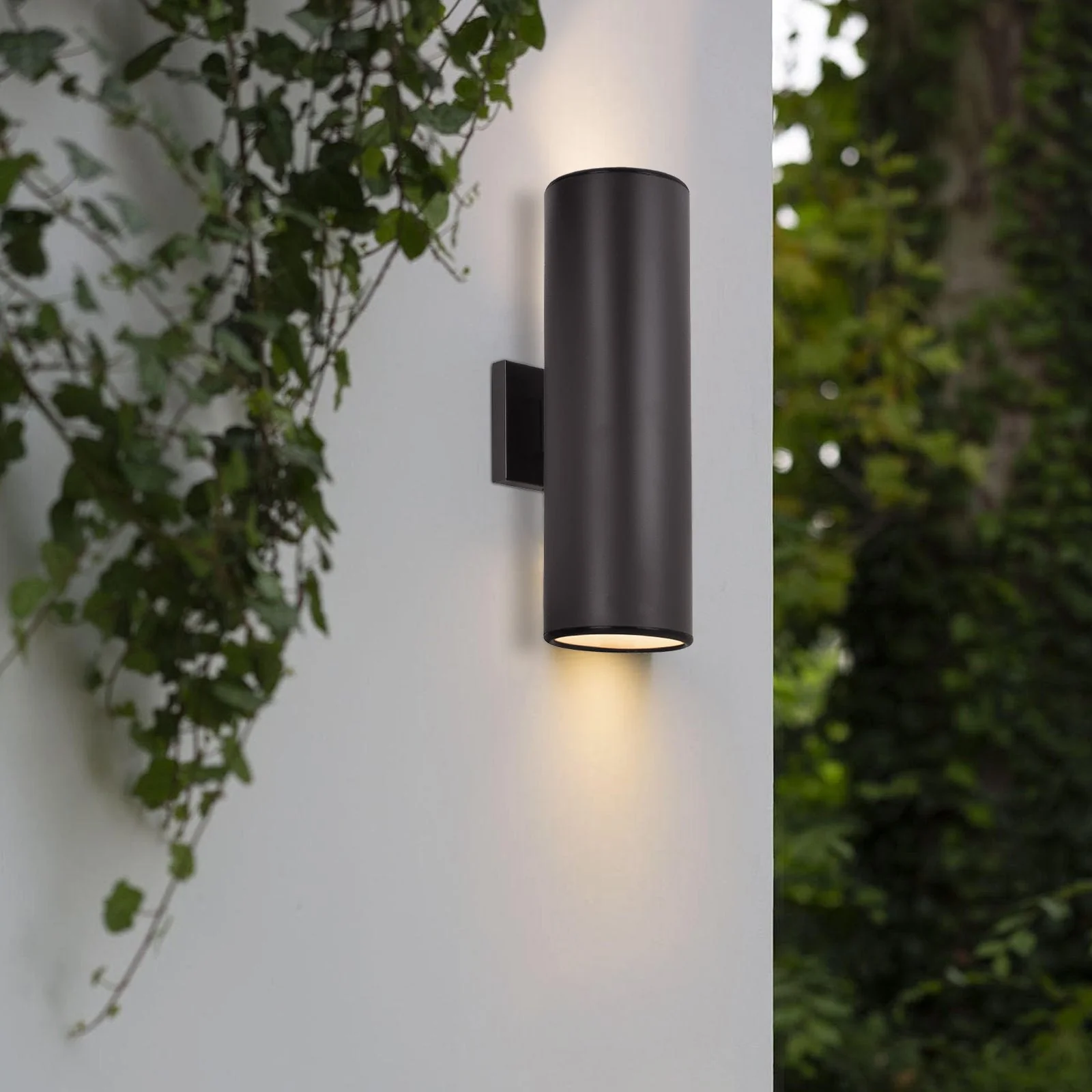 Enzo 16 2-Light Modern Indoor/Outdoor Weatherproof Wall Sconce