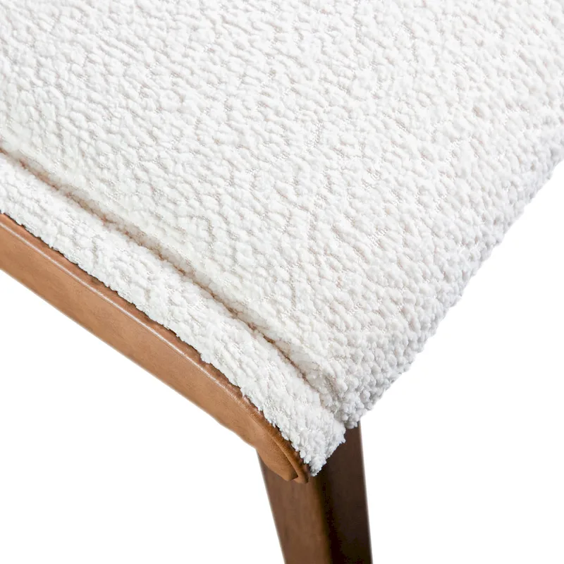 Beau III Mid-century 2-Pack Wingback Dining Chair Set