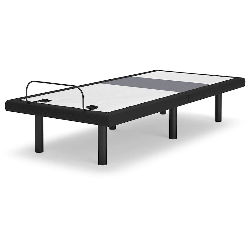 Signature Design by Ashley Best Base with Lumbar and Audio Black Adjustable Base