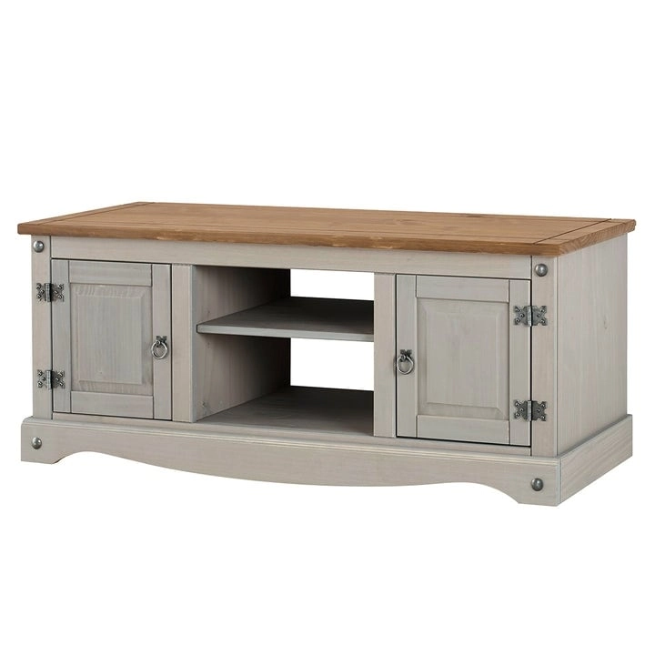 Wood TV Entertainment Stand Corona Collection