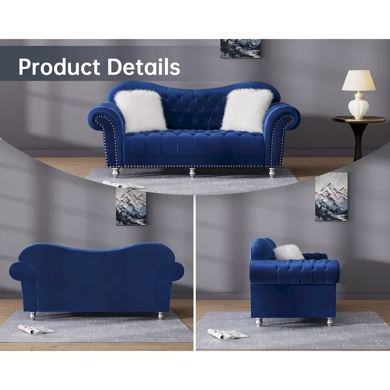 Luxury Classic America Chesterfield Tufted Back Sofa