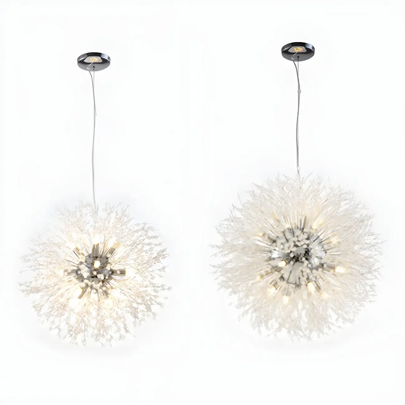 Adjustable Modern Gold Crystal Explosion Sputnik Chandelier