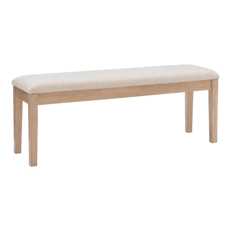 Dolan Farmhouse Solid Wood Dining Bench