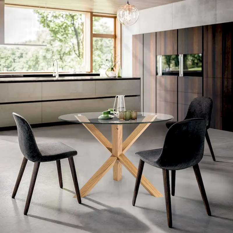 Poly and Bark Kennedy 37.4 inch Round Dining Table