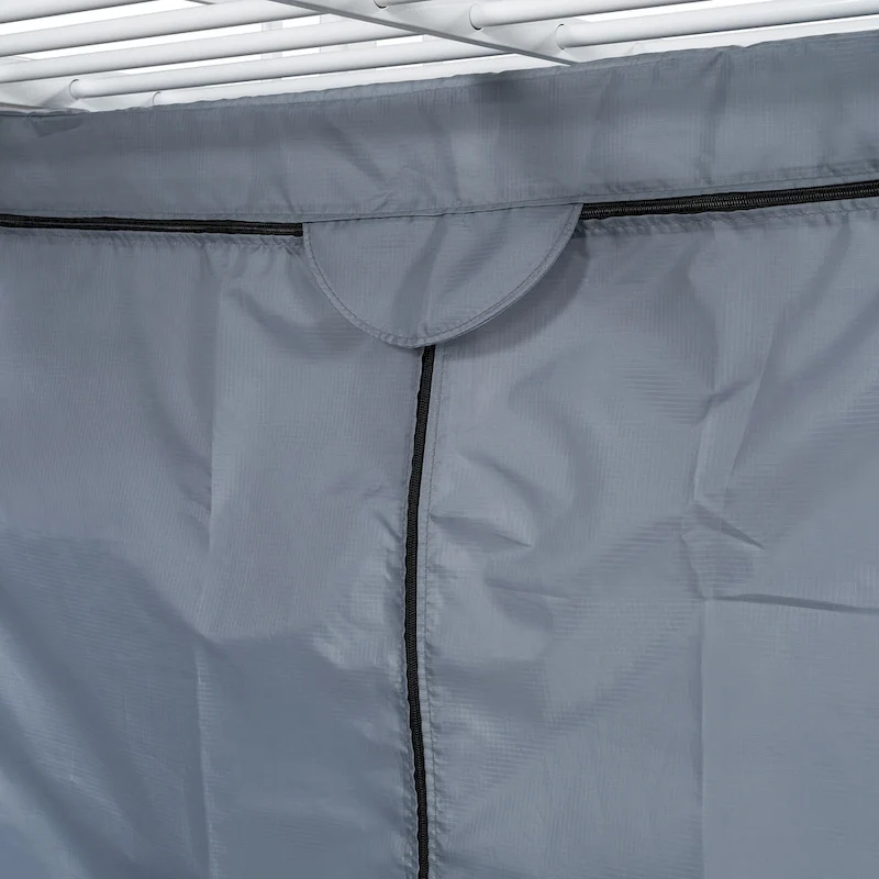 Twin Metal Loft Bed with Built-in Desk, Wardrobe & Power Outlet - 350LB Capacity