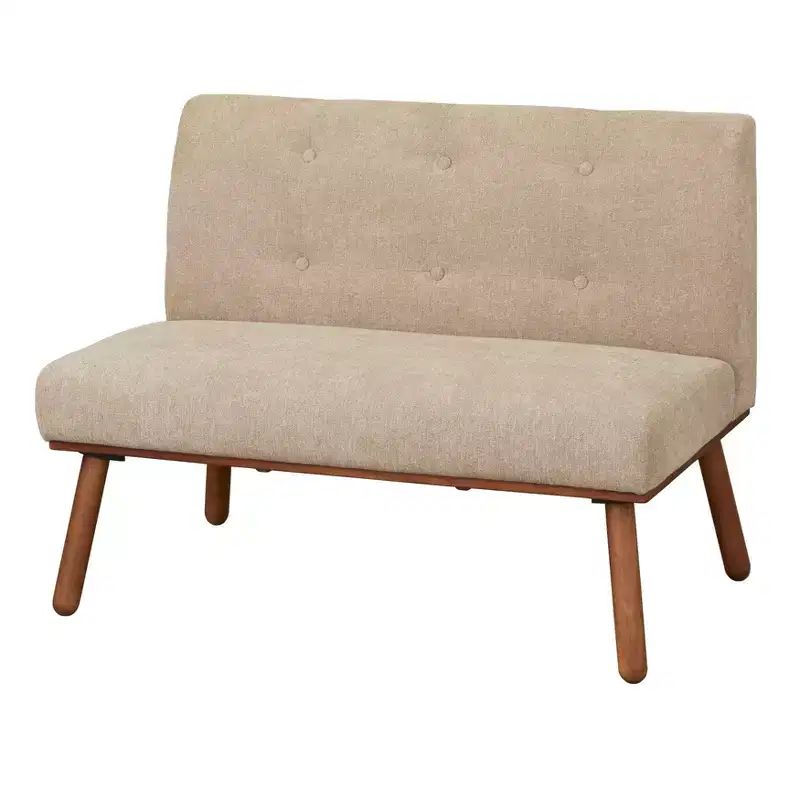 Buylateral 4pc Seats 4 Neha Mid Century Modern Upholstered Dining Set