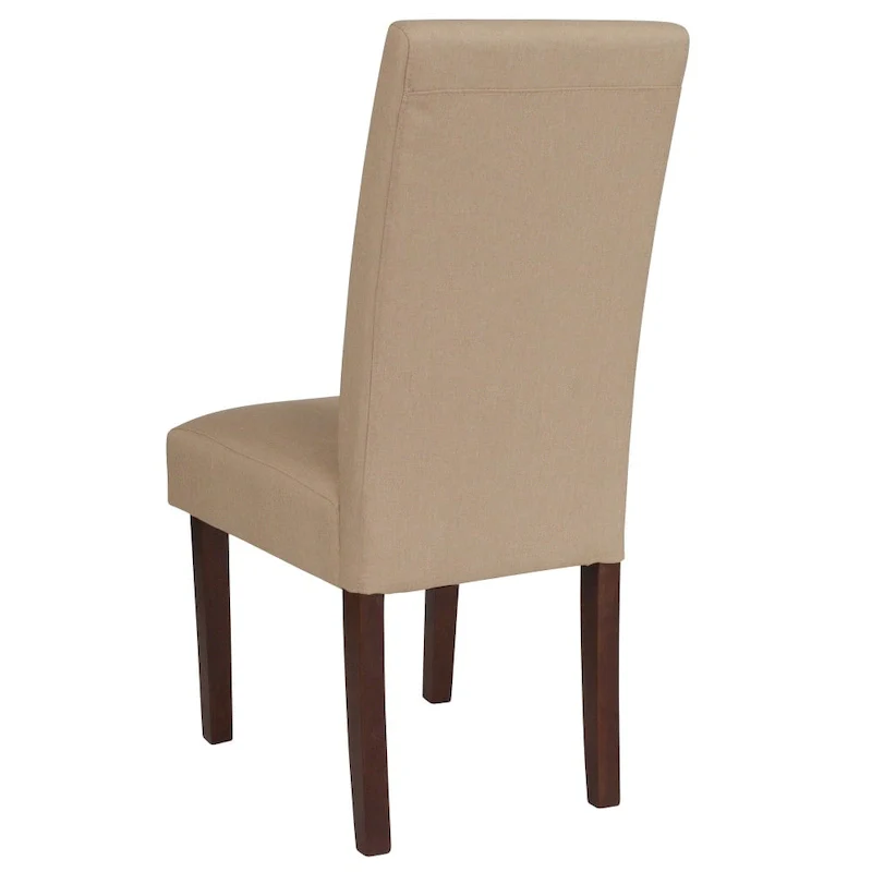 Tufted Parsons Chair with Side Panel Detail