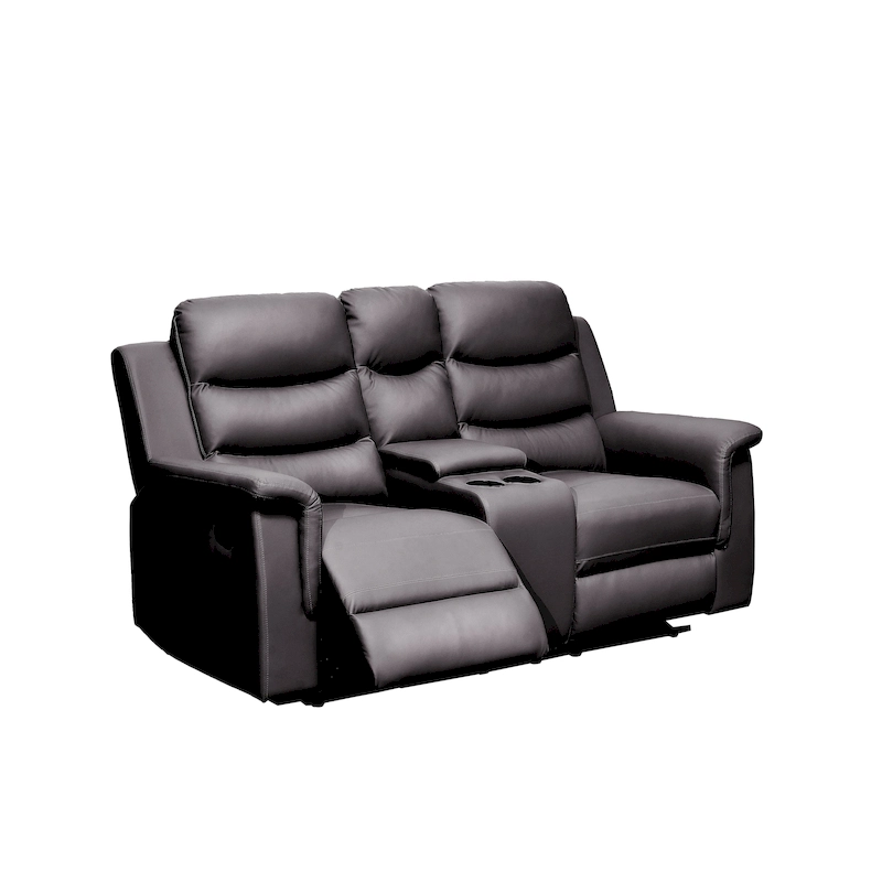 Reclining Loveseat with Middle Console Slipcover