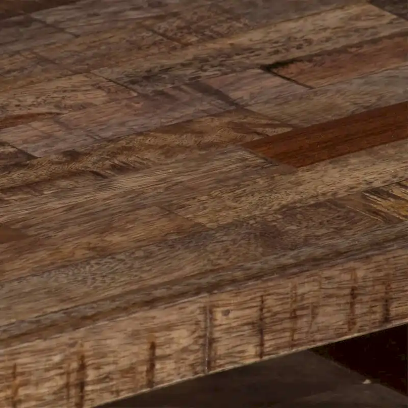 vidaXL TV Stand 46.5 x11.8 x15.7  Solid Wood Mango