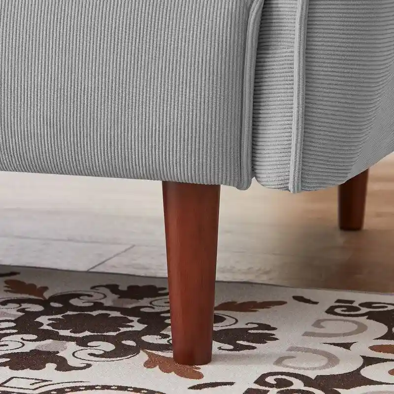 GEITIN Convertible Futon Sofa Bed with 2 Pillows