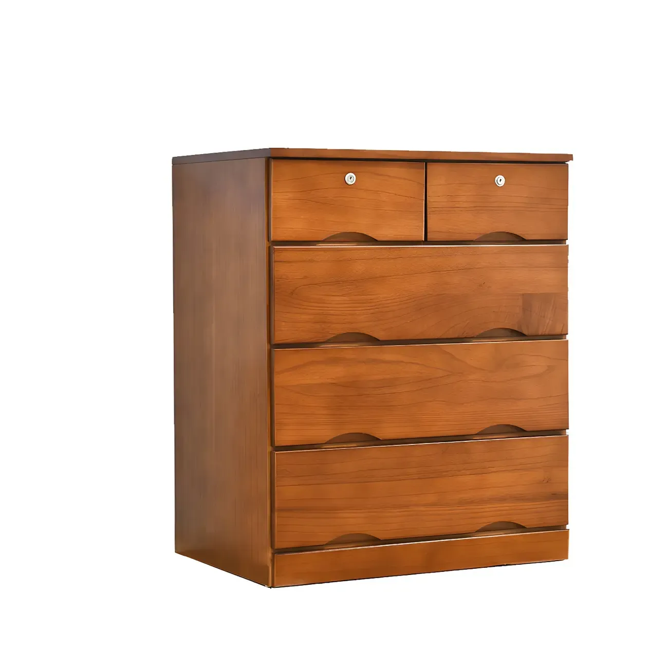 Stylish White Wooden Dressers with Soft Close Drawers