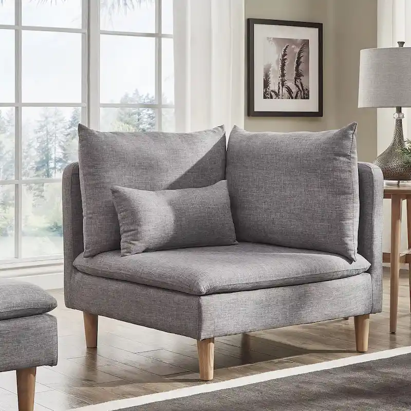 Malina Modular Mid-Century Corner Chair