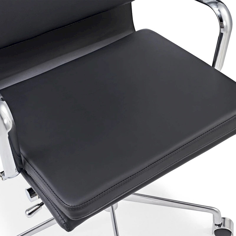 CAROCC Office Chair PU Leather Adjustable ErgoChair with Thickened Cushion - N/A