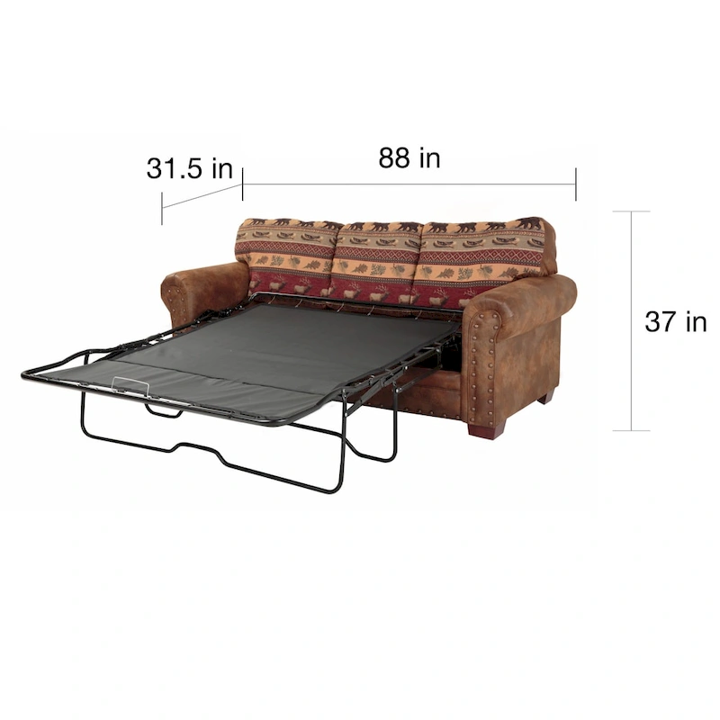 Sierra Mountain Lodge Sleeper Sofa