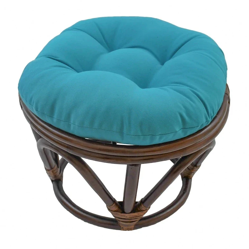18-inch Footstool with Twill Cushion