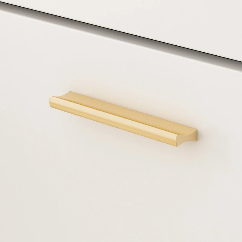 5 Drawer 27.4 W Chest Dresser In White&Gold