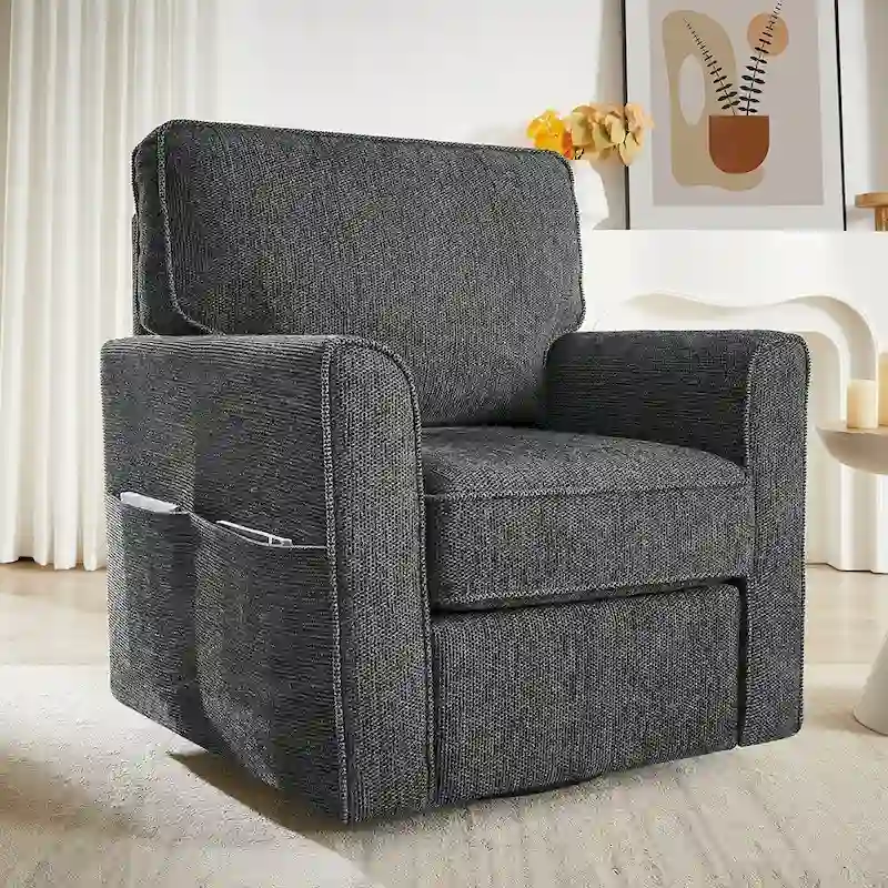 360Swivel Chair Accent Barrel Armchair