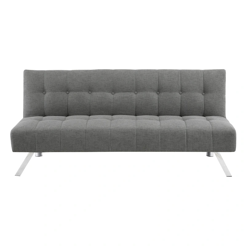 Futon with Stainless Steel Legs