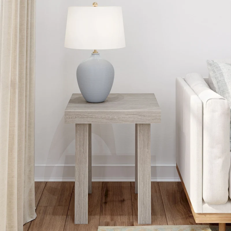 Plank and Beam Classic Square Side Table - 20.25