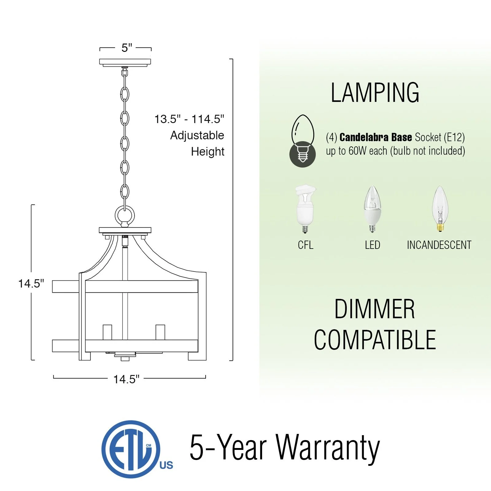 Woodrow 15 3-Light Industrial Farmhouse Semi Flush Convertible Pendant Light