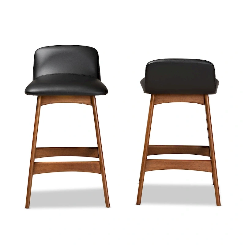 Darrin Mid-Century Modern 2-PC Counter Stool Set