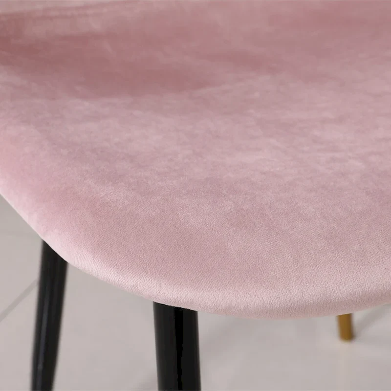 Roundhill Furniture Evatt 5-Piece Round Dining Set, Trestle Round Table with 4 Stylish Chairs