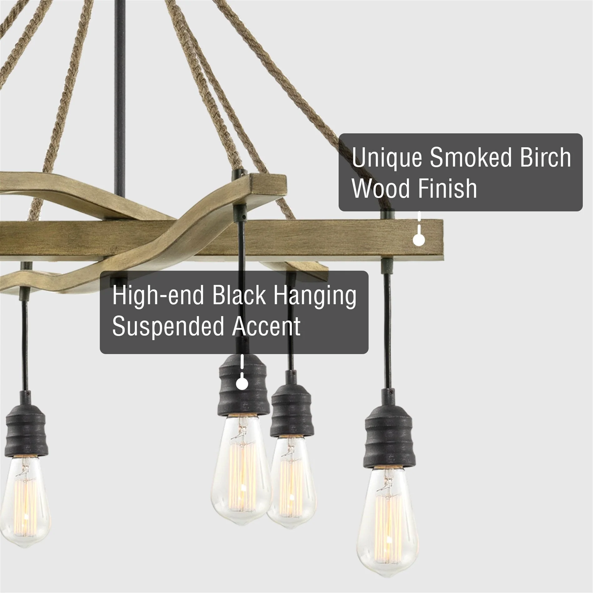 Marlo 28 6-Light Farmhouse Pendant Chandelier