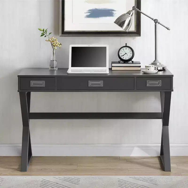 Modern Computer Desk with Drawers