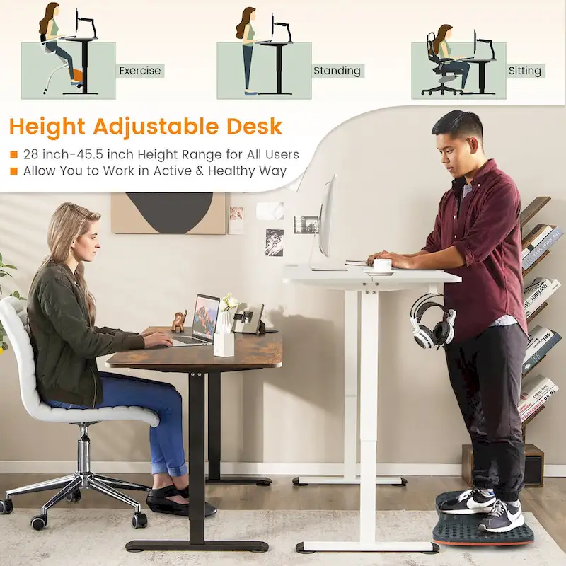 Electric Standing Desk — Adjustable Computer Desk