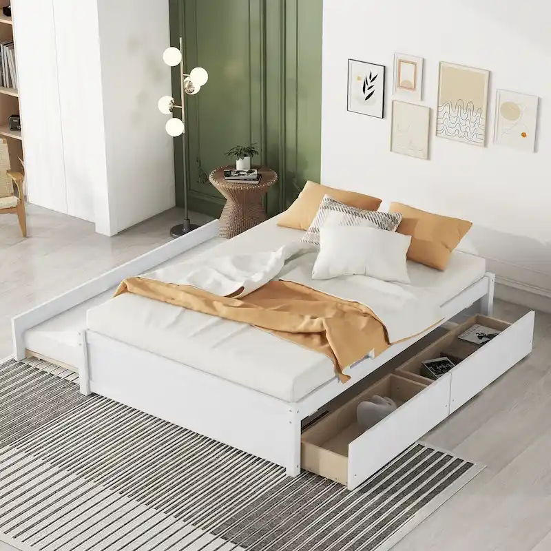 Fill Bed with Twin Size Trundle