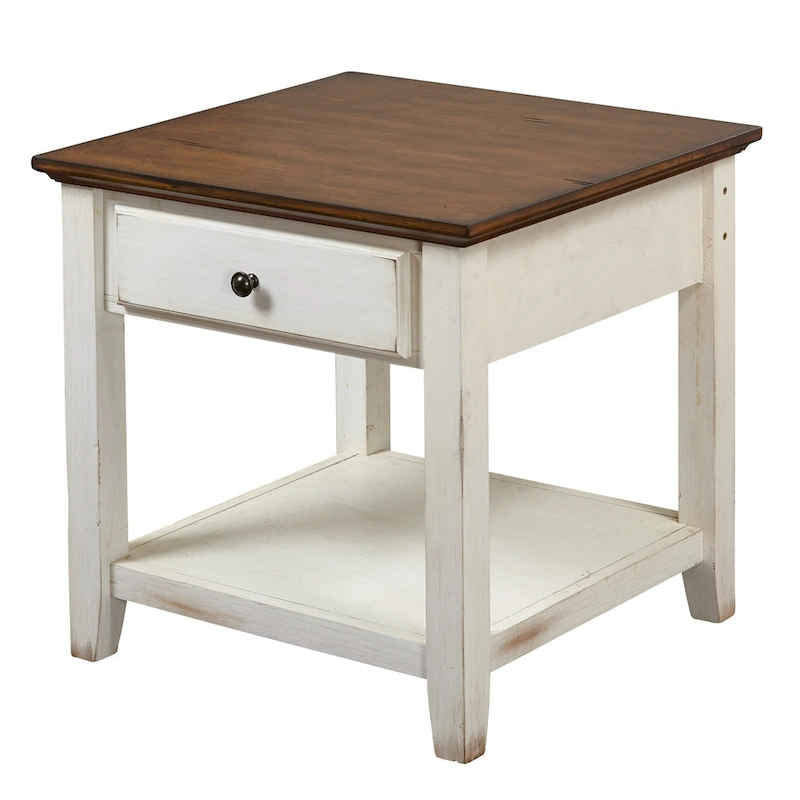 Simple Living Charleston End Table - 24H x 23.75W x 23.75D