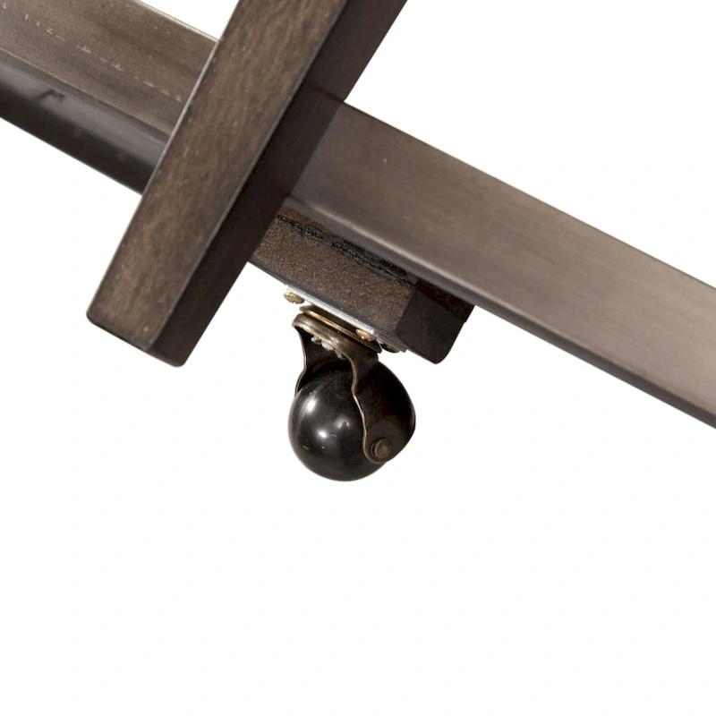 Penton Espresso Stone Oval Cocktail Table