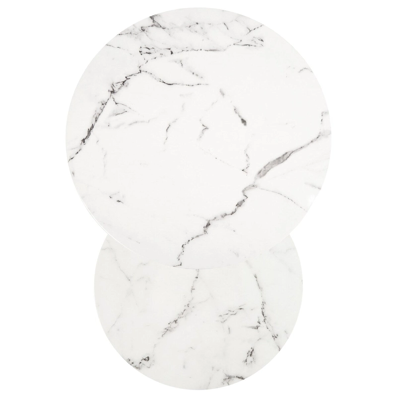 SAFAVIEH Elberta 2 Round Nesting Coffee Table - 43 L x 36 D x 18 H - 32Wx32Dx18H