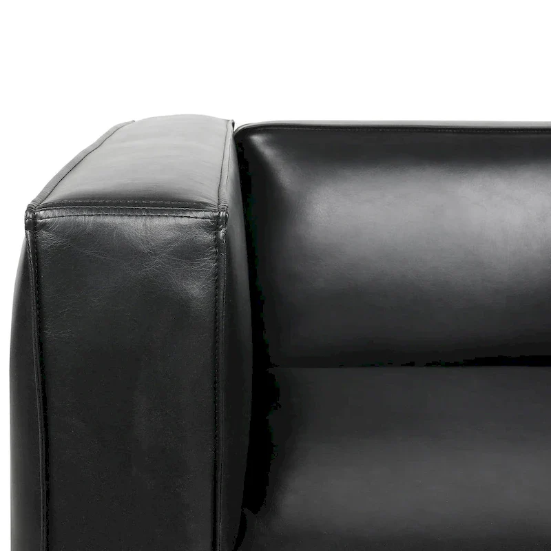 Goyette Faux Leather Club Chair