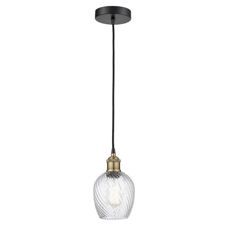 Innovations Lighting Salina - 1 Light 5  Cord Hung Mini Pendant