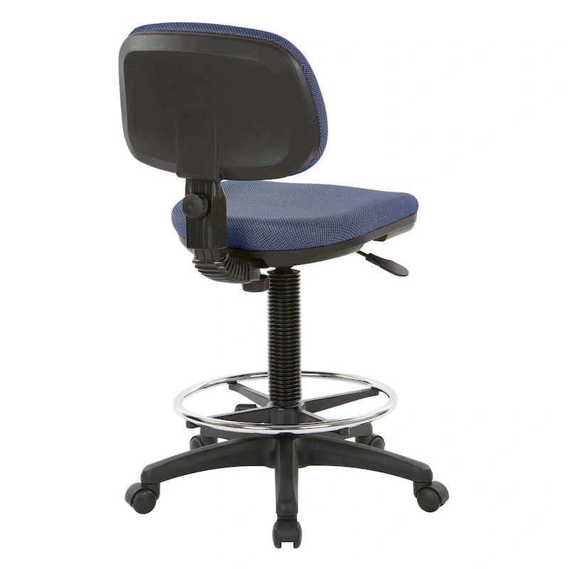 Sculptured Seat and Back Drafting Chair