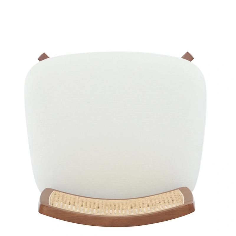 Christopher Knight Home -Alma (Set of 2) Modern Beige Lounge Chair with Woven Backrest, Sturdy Wooden Frame