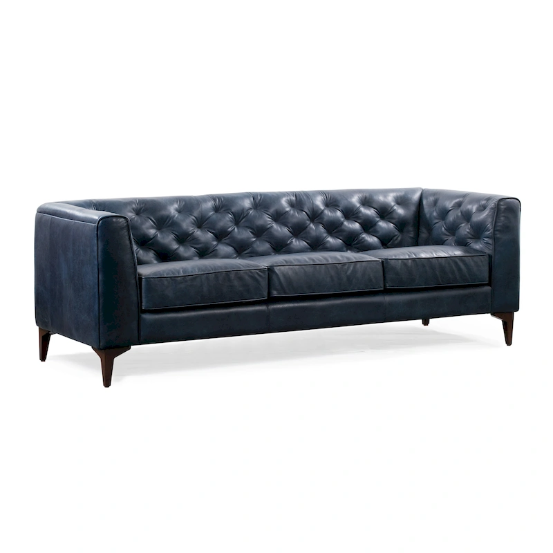 Poly & Bark Essex 89 Sofa - Full Grain Genuine Italian Leather