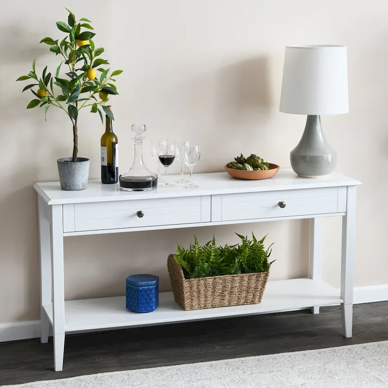 Pleasantville Console Table with 2 Drawers