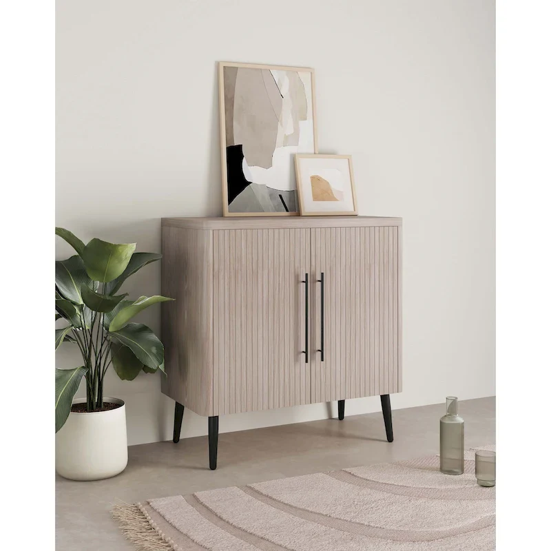 Comfort Mid Century- Modern Accent Cabinet