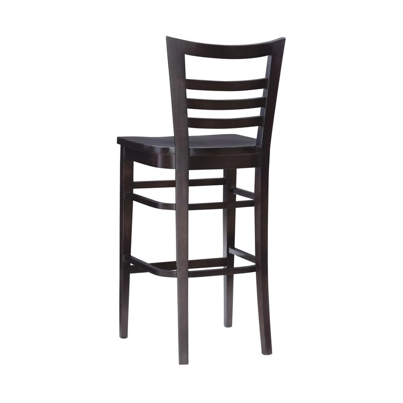Heathcliff Rustic Solid Wood Barstool (Set of 2)